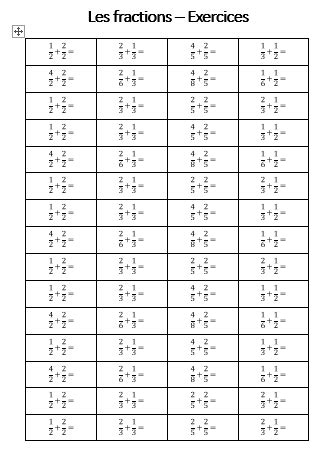 Crire Des Fractions Dans Word Portaileduc