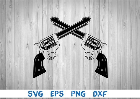 Crossed Pistols Svg Crossed Revolvers Svg Pistol Svg Etsy Canada Porn Sex Picture