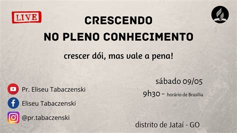 Crescendo No Pleno Conhecimento Crescer D I Mas Vale A Pena Youtube