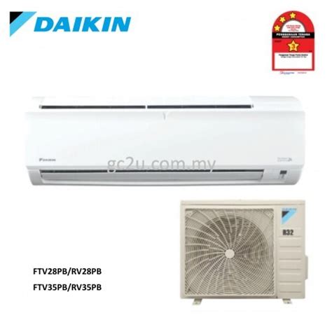 Daikin Wall Mounted Wifi Non Inverter R32 Gin Ion Air Conditioner