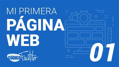 1 Cómo crear una página web Introducción YouTube