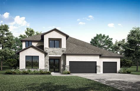 KENTON Plan At The Highlands 75 In Porter TX By Drees Custom Homes