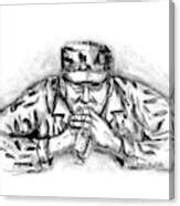 African American Soldier Praying Tattoo Digital Art by Aloysius ...