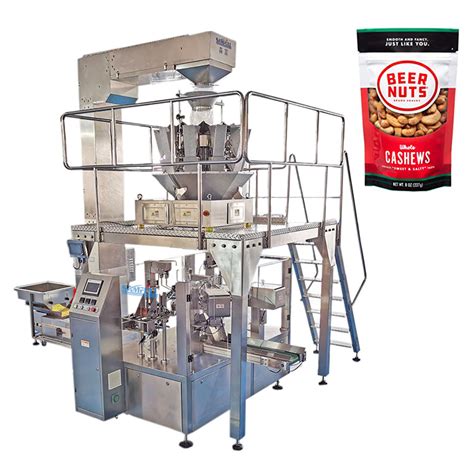 Automatic Cashew Nut Kernel Premade Pouch Packing Machine Price For