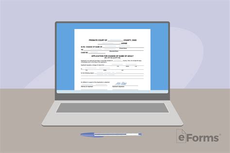 Free Ohio Name Change Forms PDF EForms