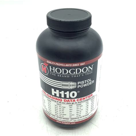 Hodgdon H110 Pistol Powder 1 Lb