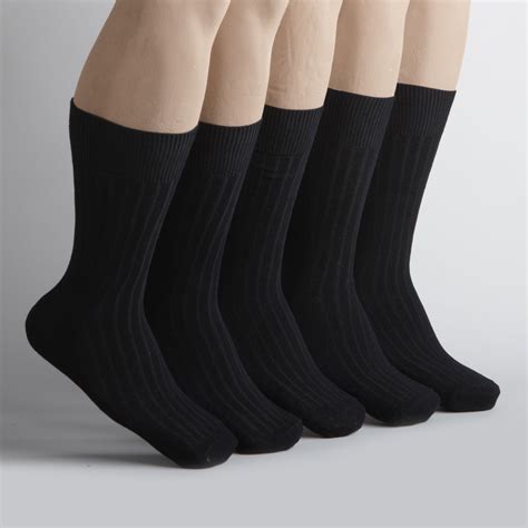 Covington Men's Premium Cotton Ribbed Dress Socks | Shop Your Way ...