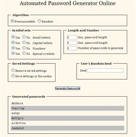 7 Best Websites To Generate Meaningful Random And Strong Password Online