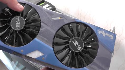 Распаковка Palit GTX 1080 ti Game Rock Premium Edition - YouTube