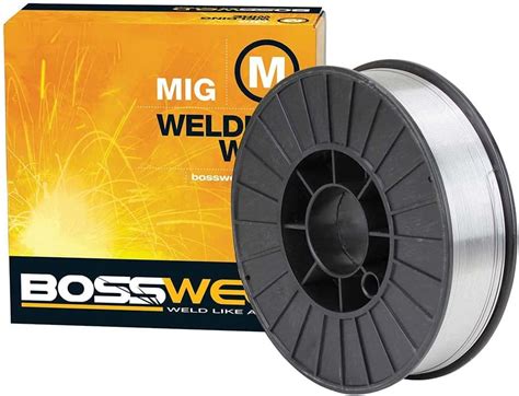 Bossweld Aluminium 5356 MIG Welding Wire 2 Kg Spool 1 0 Mm Amazon