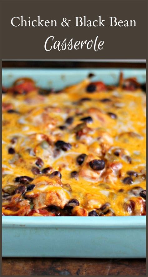 Chicken Black Bean Casserole Recipe Hearth And Vine