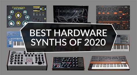 Los Mejores Sintetizadores Del Top De Sintes Hardware De Moog