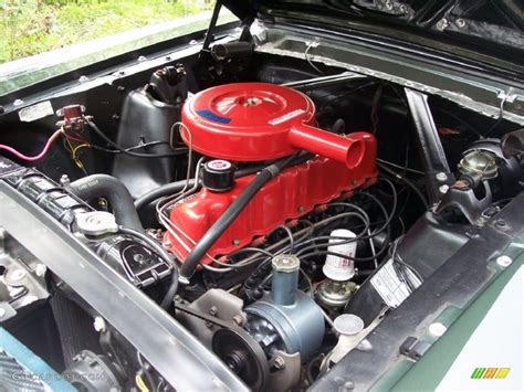 1965 Ford Mustang Coupe 200 c.i. Inline 6 Cylinder Engine Photo ...