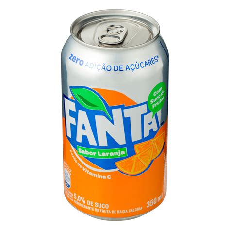 Refrigerante De Laranja Zero FANTA 350ml