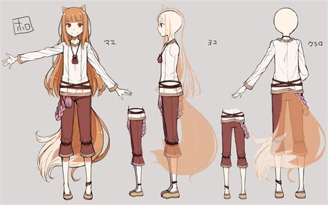 Holo Character Sheet For Spice And Wolf Vr Posted On Spicytails Twitter R Spiceandwolf