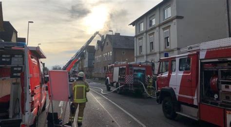 Feuerwehr In Esslingen Am Neckar Einsatz Vom