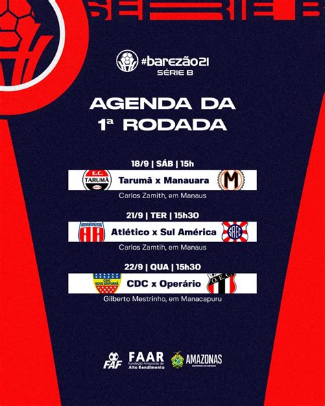 Sete Equipes Na Disputa S Rie B Do Amazonense Inicia Neste S Bado