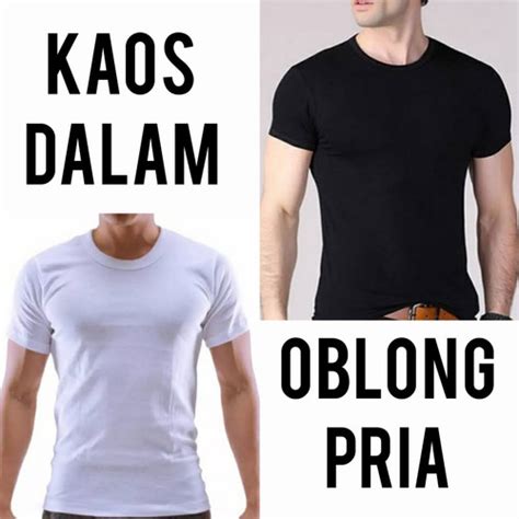 Jual Baju Dalam Pria Harga Murah Kaos Dalam Oblong Nyaman Berkwalitas