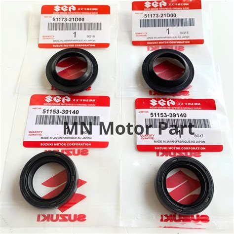 Jual Seal Sil Shock Depan Set Debu Komplit Satria 2 Tak 2T Hiu Lumba