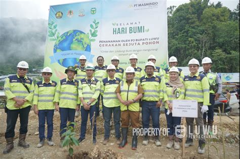 Peringati Hari Bumi Tahun Pemkab Luwu Tanam Pohon Di Pegunungan