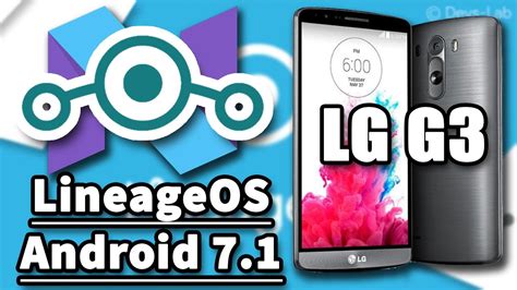 ROM LineageOS 14 1 Official Para LG G3 D855 D855P Android 7 1 1