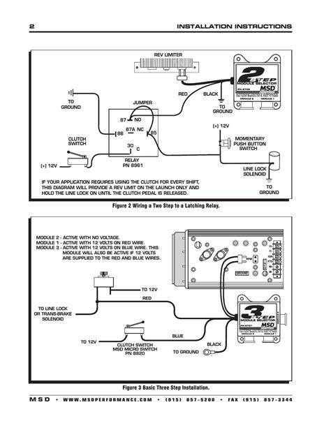 Msd Wiring Diagrams And Tech Notes Guide