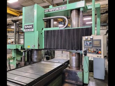 Snk Rb N Cnc Bridge Type Vertical Machining Center Fanuc Oimb Cnc