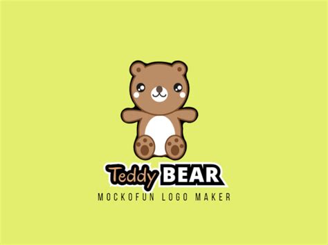 Teddy Bear Logo Design