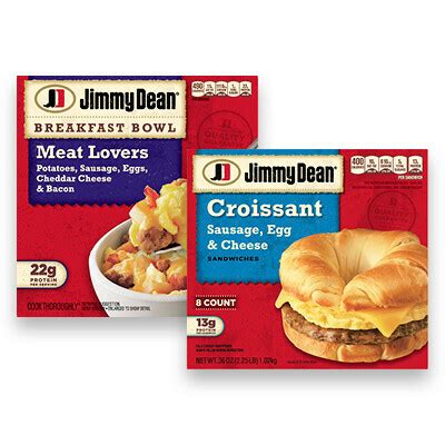 Jimmy Dean® Breakfast Bowls & Sandwiches | Food | My Commissary | My Military Savings