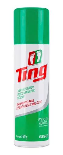 Polvo En Aerosol Ting Antimic Tico Para Pie De Atleta G Mercadolibre