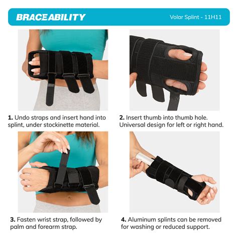 Volar Wrist Splint For Carpal Tunnel And Fracture Pain