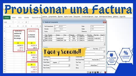 Como Provisionar Una Factura De Compra Para Luego Utilizar El Igv