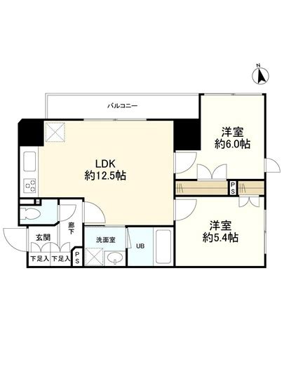 リバーレ中野坂上 5階 2ldk 入居中 Id189952 中野坂上の賃貸マンションはr Net