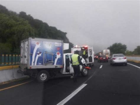 Accidentes provocan cierres en autopistas a Cuernavaca y Querétaro PF