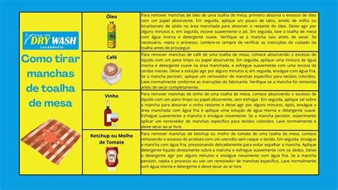 Como Lavar Toalha De Mesa Guia Completo Lavanderia Dry Wash