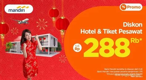 Promo Kartu Kredit Mandiri Diskon Hotel Dan Tiket Pesawat Hingga Rp