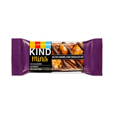 Kind Mini Bars Salted Caramel Dark Chocolate Nut And Dark Chocolate