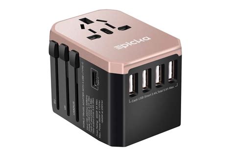 Charge Up To 6 Devices Simultaneously With This Universal Travel Adapter