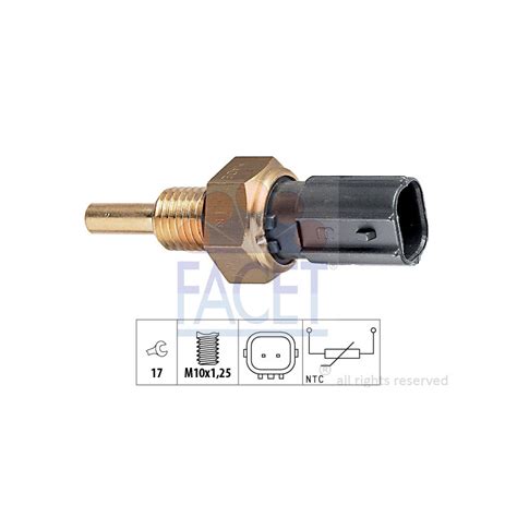 Sonde de température liquide de refroidissement FACET 7 3299