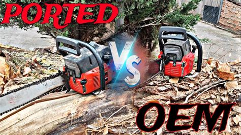 Ported Vs Oem Jonsered Comparativa Youtube