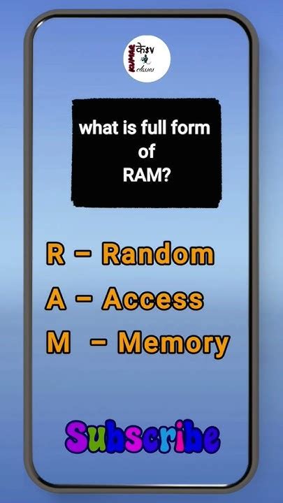 What Is Full Form Of Ram Ram की फुल फॉर्म क्या है