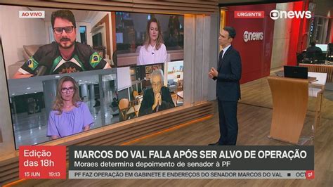 V Deo Alvo De Opera O Da Pf Senador Marcos Do Val Fala Pela Vez