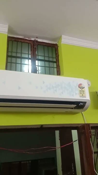 Samsung Inverter Ac 15ton Wi Fi Model Installation Ok Youtube