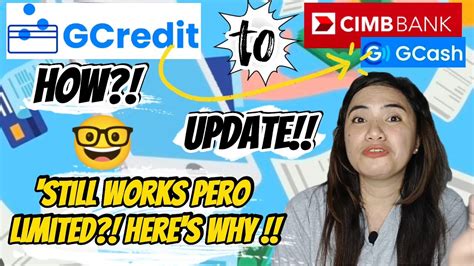 Gcredit To Gcash Via Cimb Bank Update Still Works Pero Limited