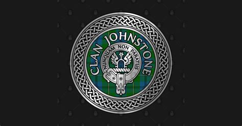 Clan Johnstone Crest & Tartan - Johnstone - T-Shirt | TeePublic