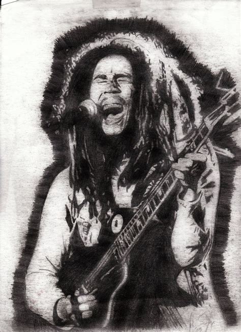 Bob Marley Caricature