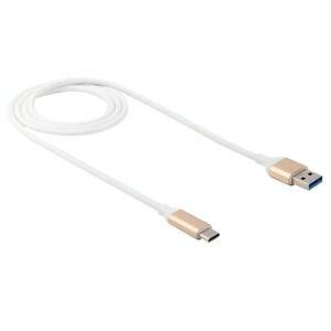 HiTech Land Câble de données chargeur à fil rond USB 3 1 Type c vers