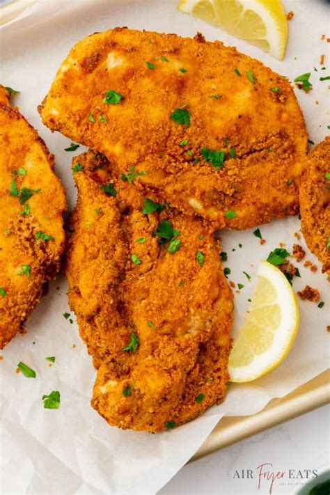 Crispy Air Fryer Breaded Chicken Breast Air Fryer Eats