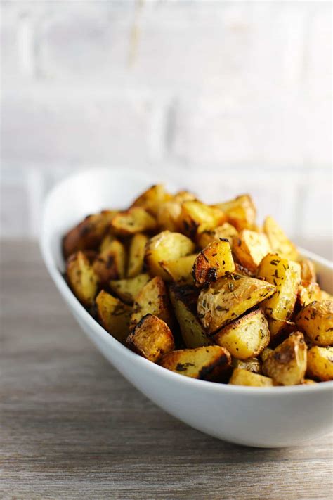 Herb Roasted Potatoes One Bite Vegan