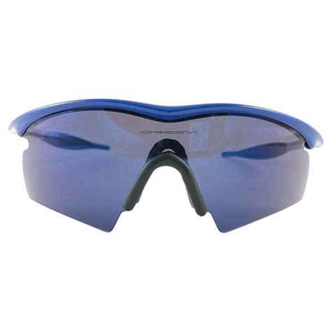 New Vintage Oakley M Frame Blue Iridium Lens 1999 Sunglasses For Sale At 1stdibs